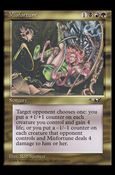 Magic the Gathering: Alliances (Base Set) card 110 Misfortune