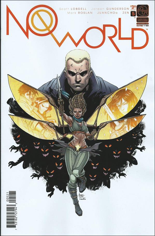 No World issue 5-B Angel Tovar Cover