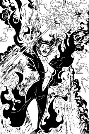 Bettie Page: Unbound issue 7-J John Royle 1:25 Black and White Virgin Cover