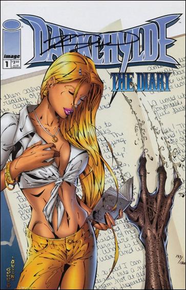 Darkchylde the Diary issue 1-E DF Diary Cover (signed by Randy Queen) 1/1500