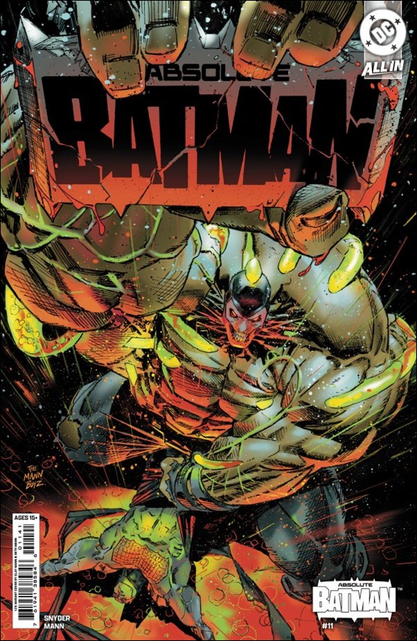 Absolute Batman issue 11-D Clay Mann 1:25 Cardstock Cover