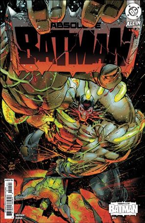 Absolute Batman issue 11-D Clay Mann 1:25 Cardstock Cover