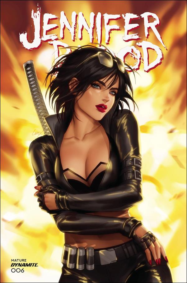 Jennifer Blood (2021) issue 6-C Leirix Li Cover