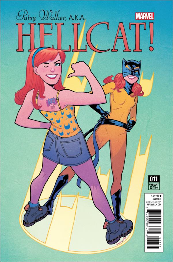 Patsy Walker, A.K.A. Hellcat! issue 11-D Sandy Jarrell Cover