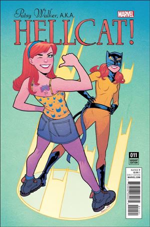 Patsy Walker, A.K.A. Hellcat! issue 11-D Sandy Jarrell Cover