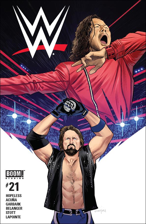 WWE issue 21 Dan Mora Cover