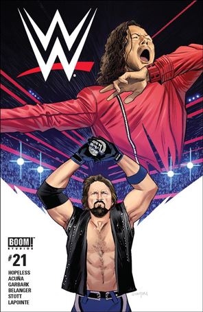 WWE issue 21 Dan Mora Cover