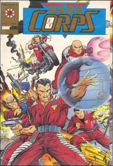 H.A.R.D.Corps issue 1-B Gold Gatefold Cover 1/5000