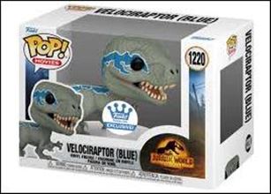 POP! Movies figure 1220 Velociraptor (Blue)