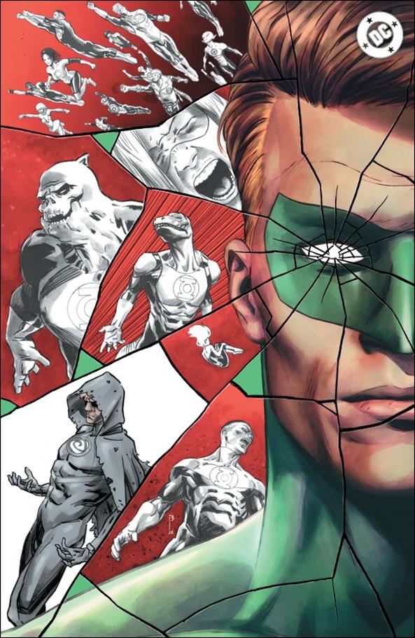 Green Lantern: Fractured Spectrum issue 1-C Fernando Blanco Foil Virgin Cardstock Cover