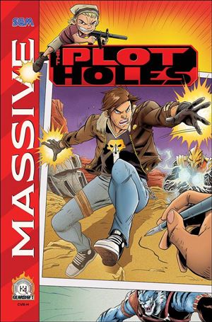 Plot Holes issue 1-H Michael Calero Video Game Homage Cover