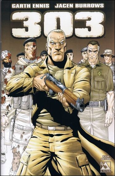 Garth Ennis' 303 issue 6-B Wraparound Cover