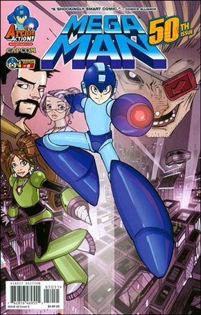Mega Man issue 50-E Patrick Thomas Parnell Cover