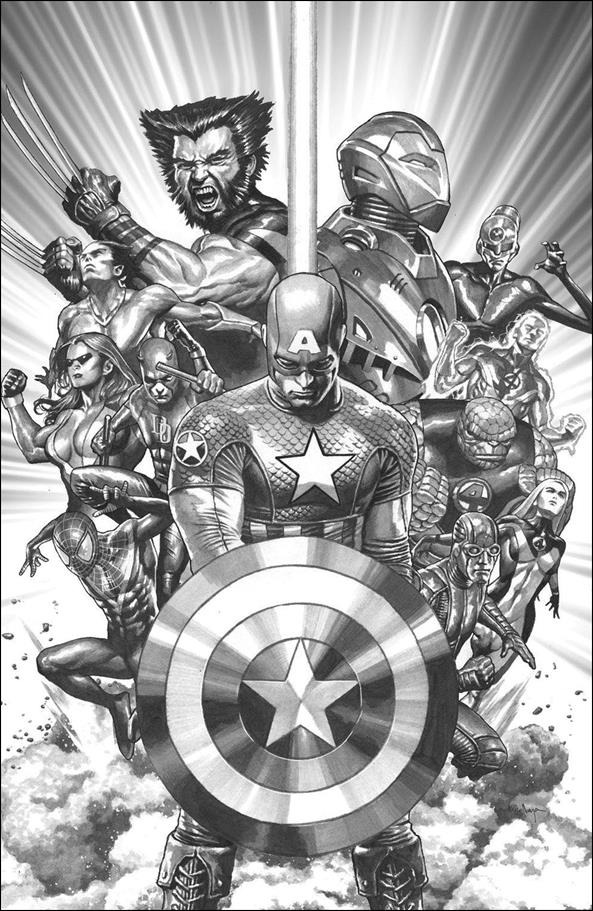 Ultimate Invasion issue 1-q Mico Suayan Big Time Collectibles B&W Virgin Cover