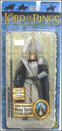 Lord of the Rings (Trilogy) figure 60 Minas Tirith Citadel Guard (Super Poseable)