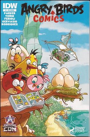 Angry Birds Comics (2014) issue 1-C Awesome Con Cover 1/1200