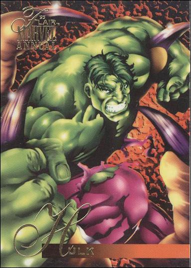 Marvel Annual Flair '95 (Base Set) card 82 Hulk