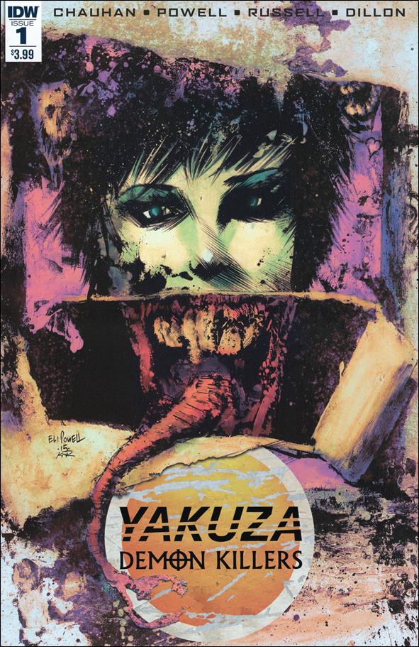 Yakuza Demon Killers issue 1 Eli Powell Cover