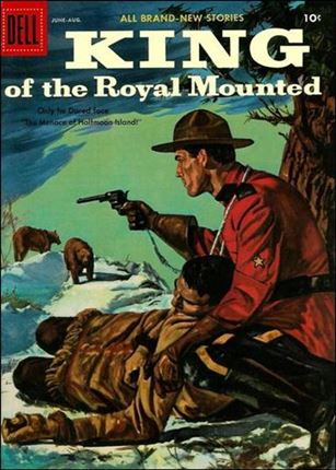King of the Royal Mounted issue 21