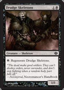 Magic the Gathering: Duel Decks: Garruk vs. Liliana (Base Set) card 36 Drudge Skeletons