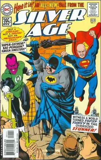 Silver Age issue 1-B Dynamic Forces (Signed by Mark Waid) 1/1500