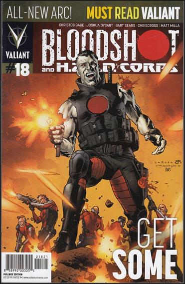 Bloodshot and H.A.R.D.Corps issue 18-B Lewis LaRosa Pullbox Cover