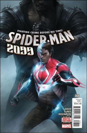 Spider-Man 2099 (2015) issue 8 Francesco Mattina Cover