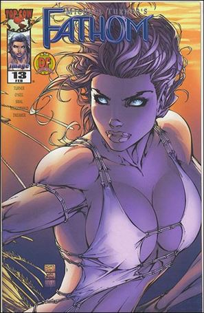 Fathom (1998) issue 13-D DF Blue Foil Cover