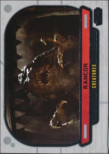 Star Wars Galactic Files (Base Set) card 314 Rancor