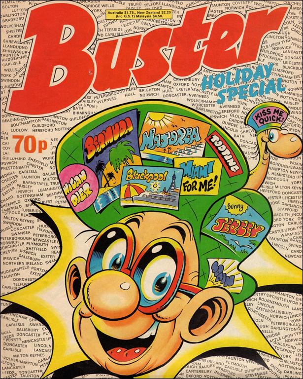 Buster Holiday Special issue nn