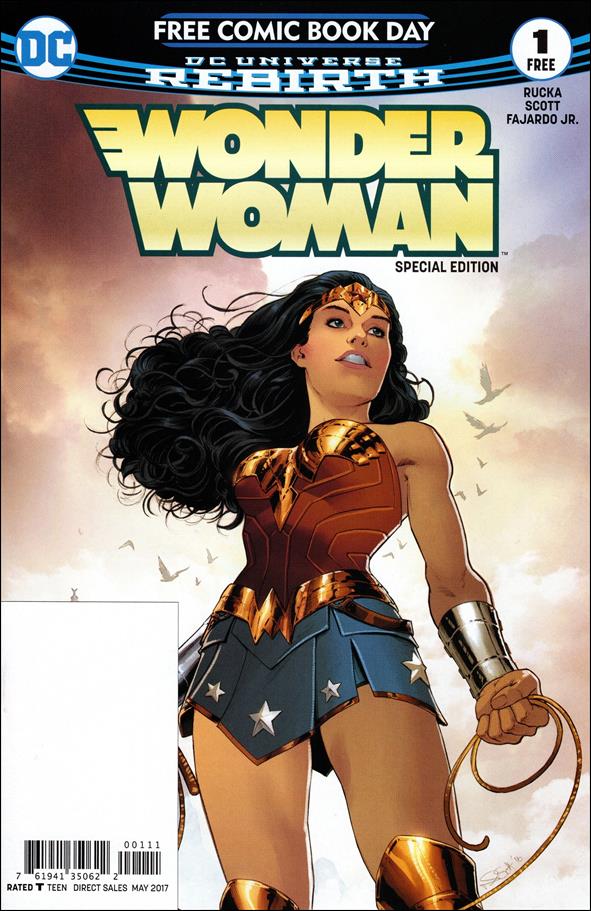 Wonder Woman (2016)  issue 2-D Nicola Scott Free Comic Book Day Cover