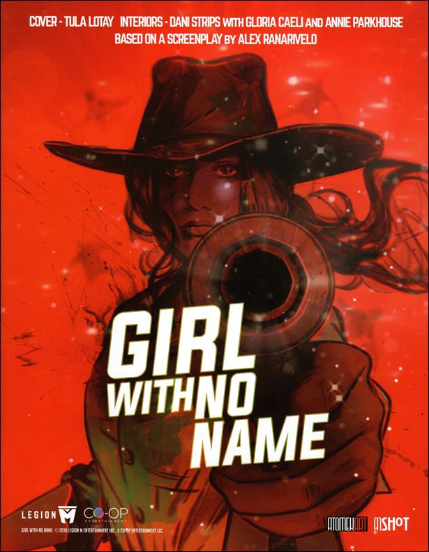 Girl With No Name issue nn Tula Lotay  "Looking Down the Barrel" Cover
