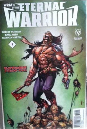 Wrath of the Eternal Warrior issue 1-I Bart Sears Baltimore Comic Con Cover