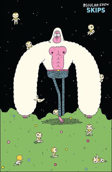 Regular Show: Skips issue 3-D Michael DeForge 1:25 Virgin Cover