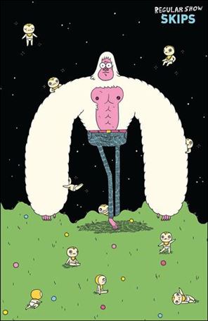 Regular Show: Skips issue 3-D Michael DeForge 1:25 Virgin Cover