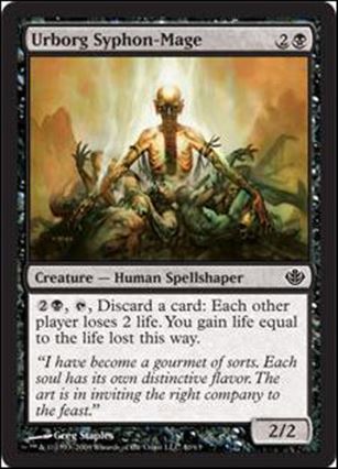Magic the Gathering: Duel Decks: Garruk vs. Liliana (Base Set) card 40 Urborg Syphon-Mage