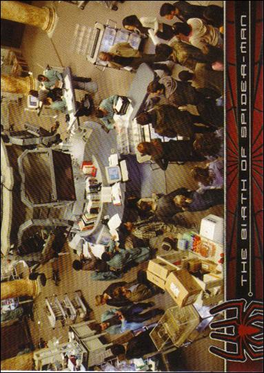 Spider-Man: The Movie (Base Set) card 13 The Birth Of Spider-Man