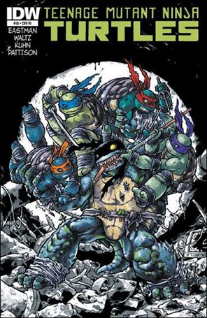 Teenage Mutant Ninja Turtles (2011) issue 16-C Ross Campbell 1:10 Cover