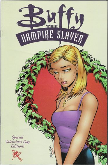 Buffy the Vampire Slayer (1998) issue 17-B Valentine's Day Special Purple Foil Cover