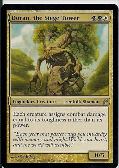 Magic the Gathering: Lorwyn (Base Set) card 247 Doran, the Siege Tower