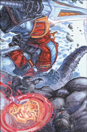 Godzilla vs the Mighty Morphin Power Rangers issue 3-C Freddie Williams II 1:10 Virgin Connecting Cover