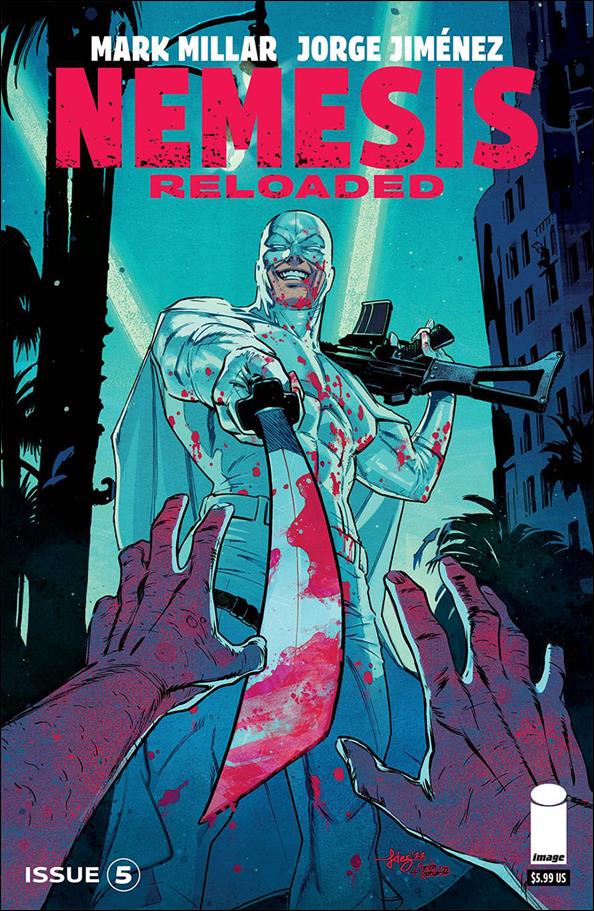 Nemesis Reloaded issue 5-C Javier Fernandez Cover
