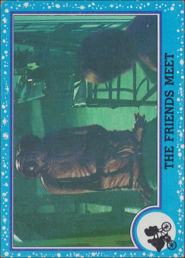 E.T. The Extra-Terrestrial (Base Set) card 12 The Friends Meet