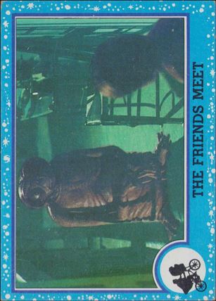 E.T. The Extra-Terrestrial (Base Set) card 12 The Friends Meet