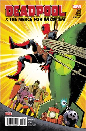 Deadpool & the Mercs for Money (2016/09) issue 3 Iban Coello Cover