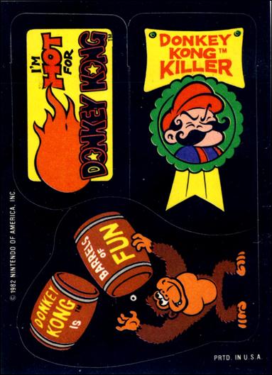 Donkey Kong (Base Set) card nn17 Donkey Kong is Barrels of Fun