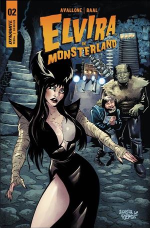 Elvira in Monsterland issue 2 Dave Acosta Cover