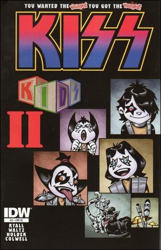 KISS Kids issue 2-B Jose Holder 1:10 Cover