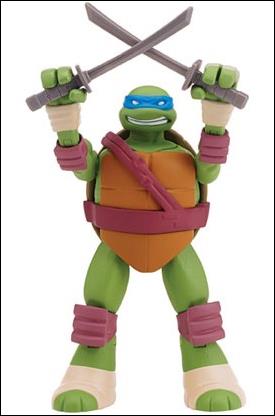 Teenage Mutant Ninja Turtles (2012) figure 60-B Head Droppin' Leonardo (Loose)