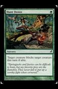 Magic the Gathering: Lorwyn (Base Set) card 218 Hunt Down